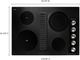 KitchenAid® 30" Black Electric Downdraft Cooktop-1