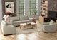 International Furniture Direct Natural Parota Gray Sofa-1