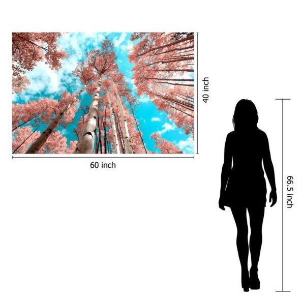 Classy Art Birch Up Wall Art-2