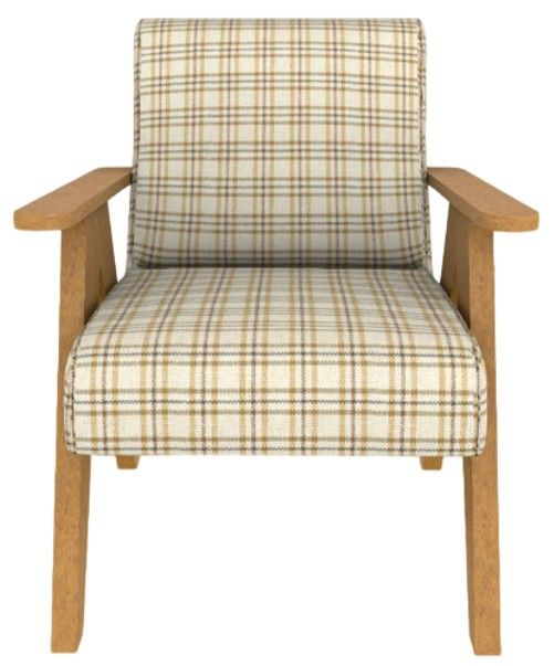 Best® Home Furnishings Customizable Field & Stream Home Bayden Accent Chair with Honey Birch Legs-1