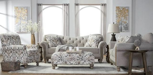 Hughes Furniture® 8725 Sandstone Oyster Loveseat-1