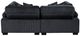 Homelegance® Traverse Black Loveseat-3