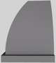 Vent-A-Hood® Designer Series 60" Gunsmoke Wall Mounted Range Hood-2