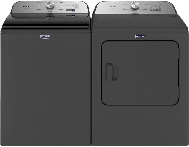 Maytag® Volcano Black Laundry Pair