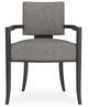 Caracole® Reserved Seating Caracole Classic Gray/Seal Skin Arm Chair-1