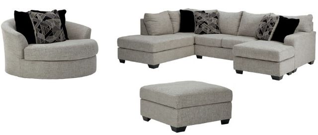 Benchcraft® Megginson 3-Piece Storm Living Room Set-0