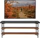 Riverside Furniture Lennox Black/Rosewood Entertainment Console-4