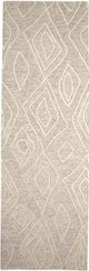 Feizy Enzo Ivory/Natural 2'6" x 8' Runner Rug-0