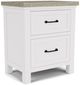 Riverside Furniture Cora Cloud/Fog Nightstand-4