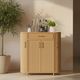 TOV Furniture Tarot Natural Rattan Bar Cabinet-1