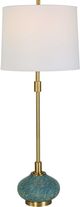 Uttermost® Kaimana Aged Blue Buffet Lamp-3