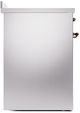 Ilve® Nostalgie II Series 30" Stainless Steel Pro Style Induction Range-4