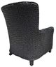 CabanaCoast® Customizable Hudson Wicker Outdoor Wing Chair-2