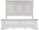 Liberty Furniture Abbey Park 3-Piece Antique White California King Panel Bed Set-1