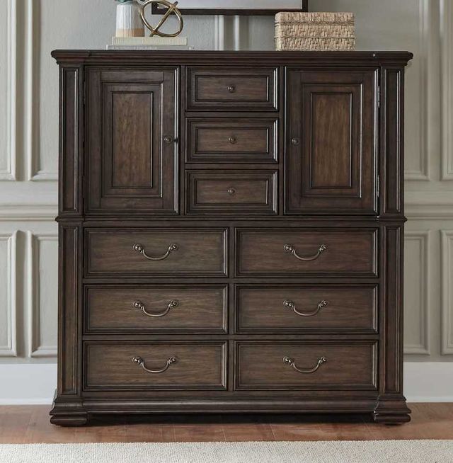 Liberty Furniture Provence Park Chateau Brown Dressing Chest-1