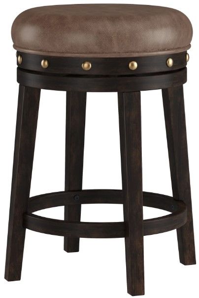HH2 Home Benard Smoke Brown Counter Stool-1