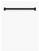 ZLINE Autograph Edition Tallac 18" White Matte Dishwasher Panel-0