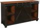 Horizon Home® Jackson Black/Brown 60" Console-0