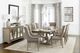 Homelegance® Vermillion Taupe Trestle Table-1
