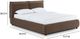 TOV Furniture Mel Brown Queen Panel Bed-2
