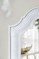 A & B Home Gray/White Floor Mirror-3