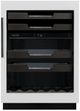 Marathon M4 Series 24” 5.3 Cu. Ft. Black Stainless Steel Built-In Dual Zone Wine Cooler-0