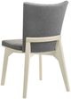 Coaster® Biloxi Gray/White Upholstered Dining Side Chair-4