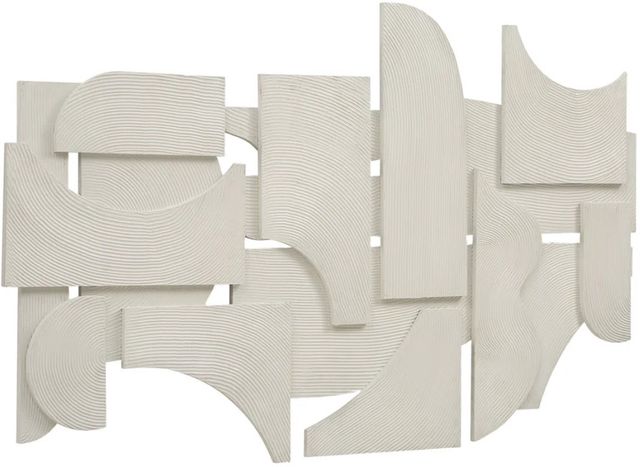 Renwil® Morpho Matte Ivory Wall Art-2