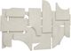 Renwil® Morpho Matte Ivory Wall Art-2