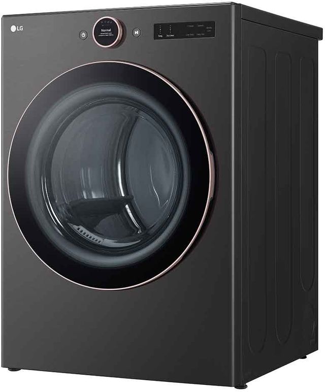 LG 7.4 Cu. Ft. Black Steel Electric Dryer-2