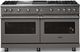 Viking® 5 Series 60" Damascus Gray Pro Style Gas (LP) Range with Polished Chrome Trim-4