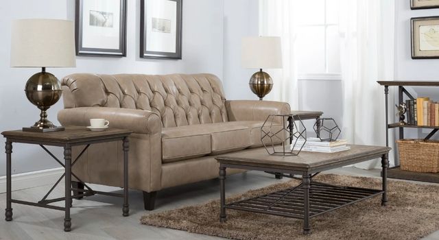 Decor-Rest® Furniture LTD Customizable 3478 Leather Sofa-1