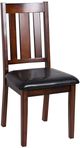 Mazin Furniture Mosely 5 Piece Dark Brown Cherry Dining Table Set-3