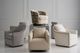 Fairfield® Customizable Tipsy Wooden Base Lounge Chair-5