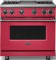 Viking® 7 Series 36" Valentine Pro Style Natural Gas Range with Griddle-0