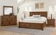 Artisan & Post by Vaughan-Bassett Cool Rustic Amber King Storage Plank Bed-1