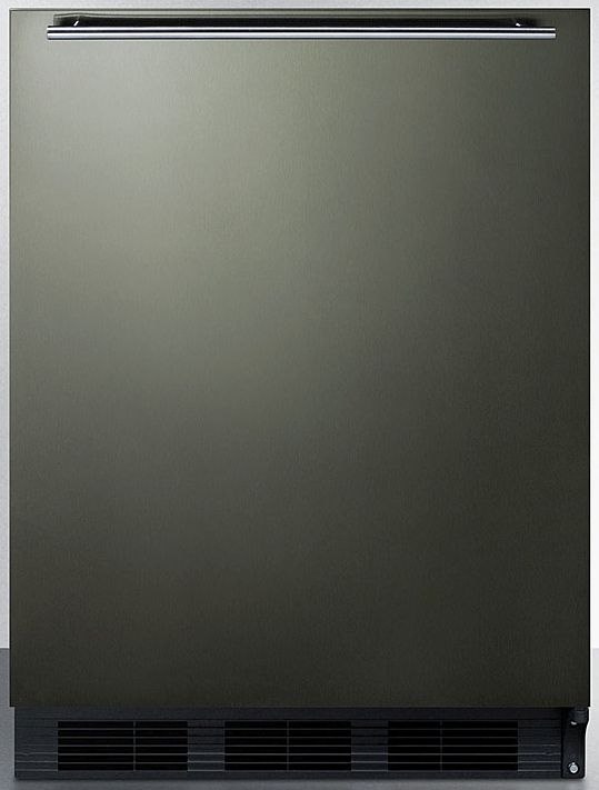 Summit® 5.5 Cu. Ft. Stainless Steel Under the Counter Refrigerator-0