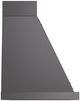 Ilve® Nostalgie II Noblesse 30" Graphite Matte Wall Mounted Range Hood with Burnished Trim-2