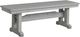 Urban Collections by Yutzy Woodworking Mission Trestle Sea Glass/Retreat White Oak 62" Dining Bench-0