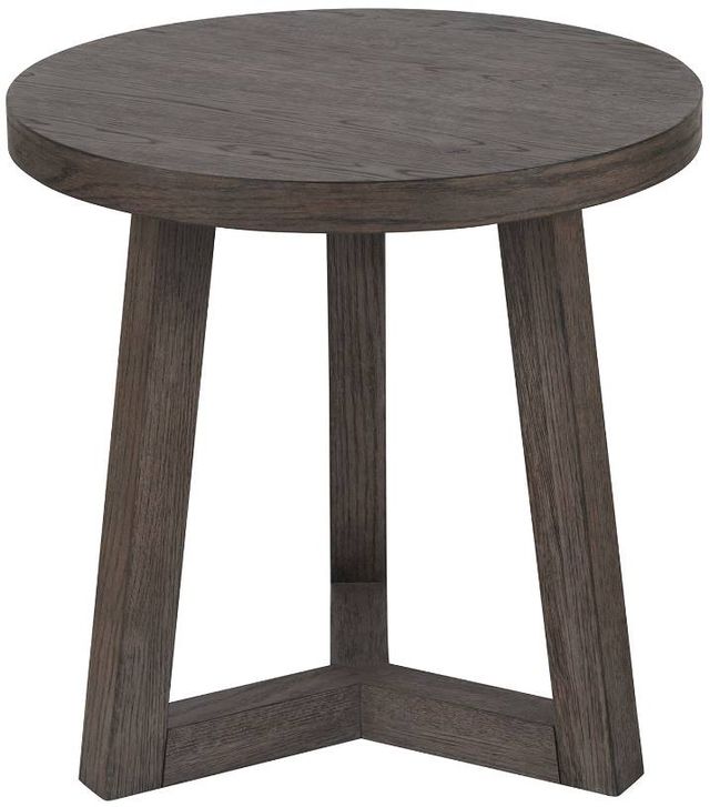 Universal Explore Home™ New Modern Muse Washed Charcoal Small Bunching Table-2