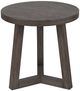 Universal Explore Home™ New Modern Muse Washed Charcoal Small Bunching Table-2