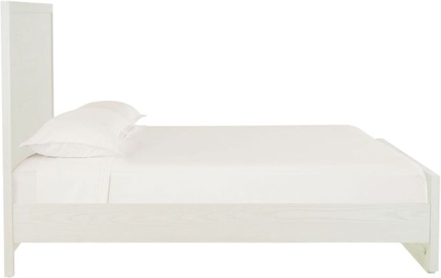 Bassett® Furniture Willow Timeless White Full Panel Bed-3