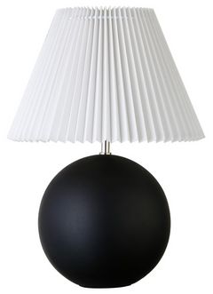 Moe's Home Collection Tuve Black Table Lamp