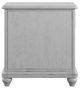 Emerald Home New Haven Oyster Shell Chairside Table-4