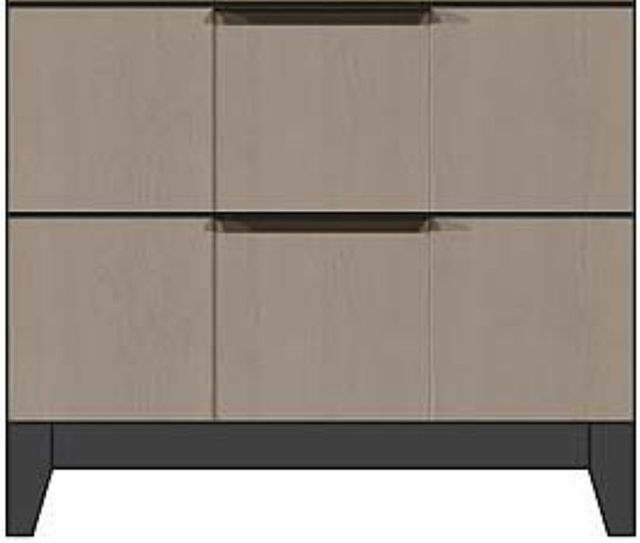 Country View Woodworking Customizable American Modern 5-Drawer Chest-1