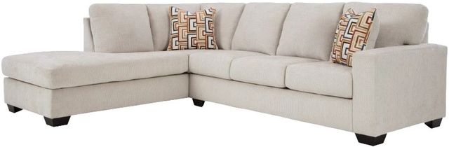 Signature Design by Ashley® Aviemore 2-Piece Stone Left-Arm Facing Sectional and Chaise-0