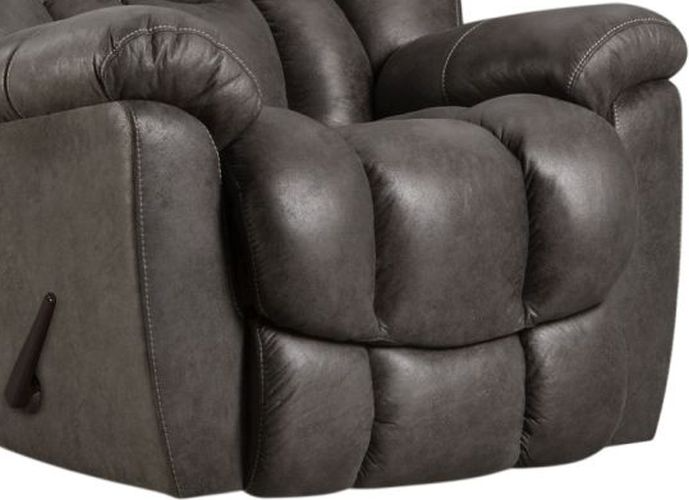 HomeStretch Cooperstown Tar Oversized Rocker Recliner | Big Sandy