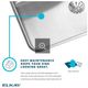 Elkay Celebrity® Stainless Steel Single Bowl Drop-in Classroom ADA Sink-4