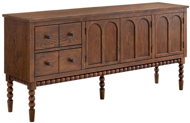 Martin Svensson Turned Wood Dark TV Stand-0