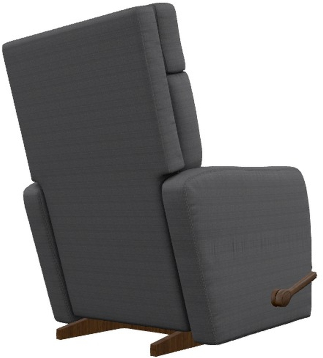 La-Z-Boy® Lennon Navy Manual Rocking Recliner | Roby's Furniture